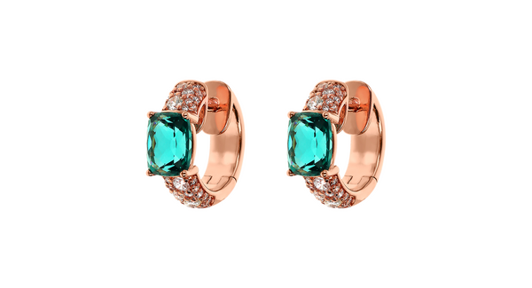 Bronzallure Preziosa hoop earrings Bronzallure Preziosa hoop earrings