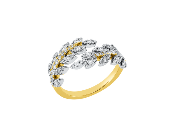 Brogle Classic Bicolor Diamond Ring