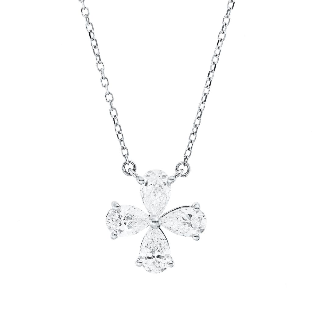 Brogle Selection Kette mit Diamantanhänger