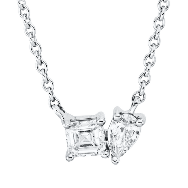 Brogle Classic necklace with diamond pendant