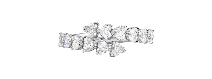 Recarlo Anniversary Love Ring