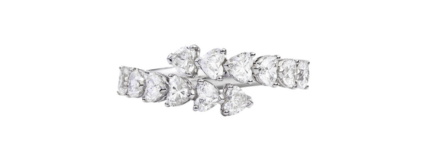 Recarlo Anniversary Love Ring