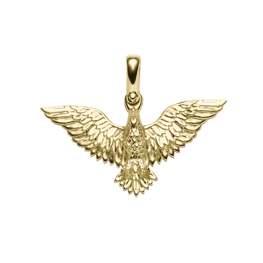 Brogle Selection Essentials eagle pendant in gold