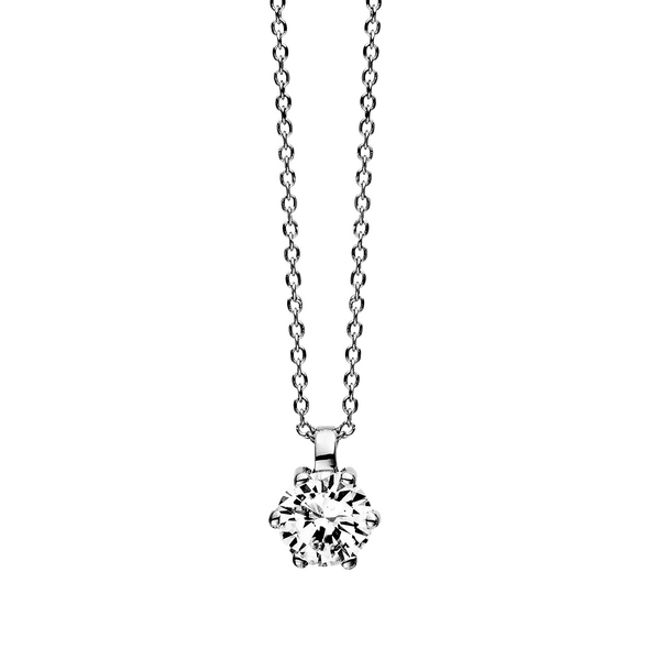Brogle Selection necklace with pendant Marie from 0.7 carat Brogle Selection necklace with pendant Marie from 0.7 carat