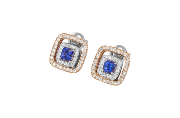 Ponte Vecchio Gioielli Butterfly stud earrings