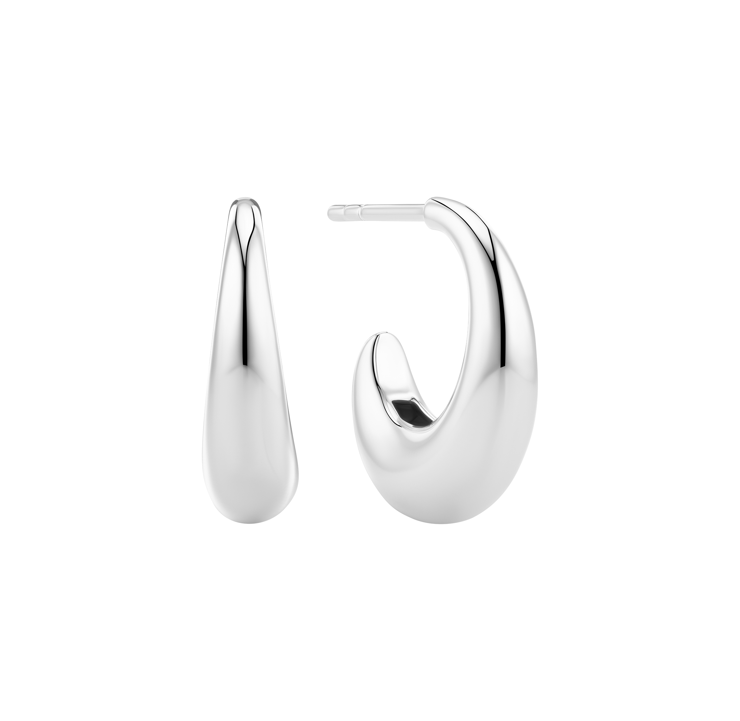 SIF Jakobs Gocciolina hoop earrings