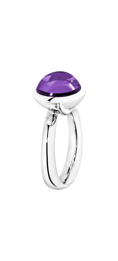 Tamara Comolli Bouton Amethyst L Ring Tamara Comolli Bouton Amethyst L Ring