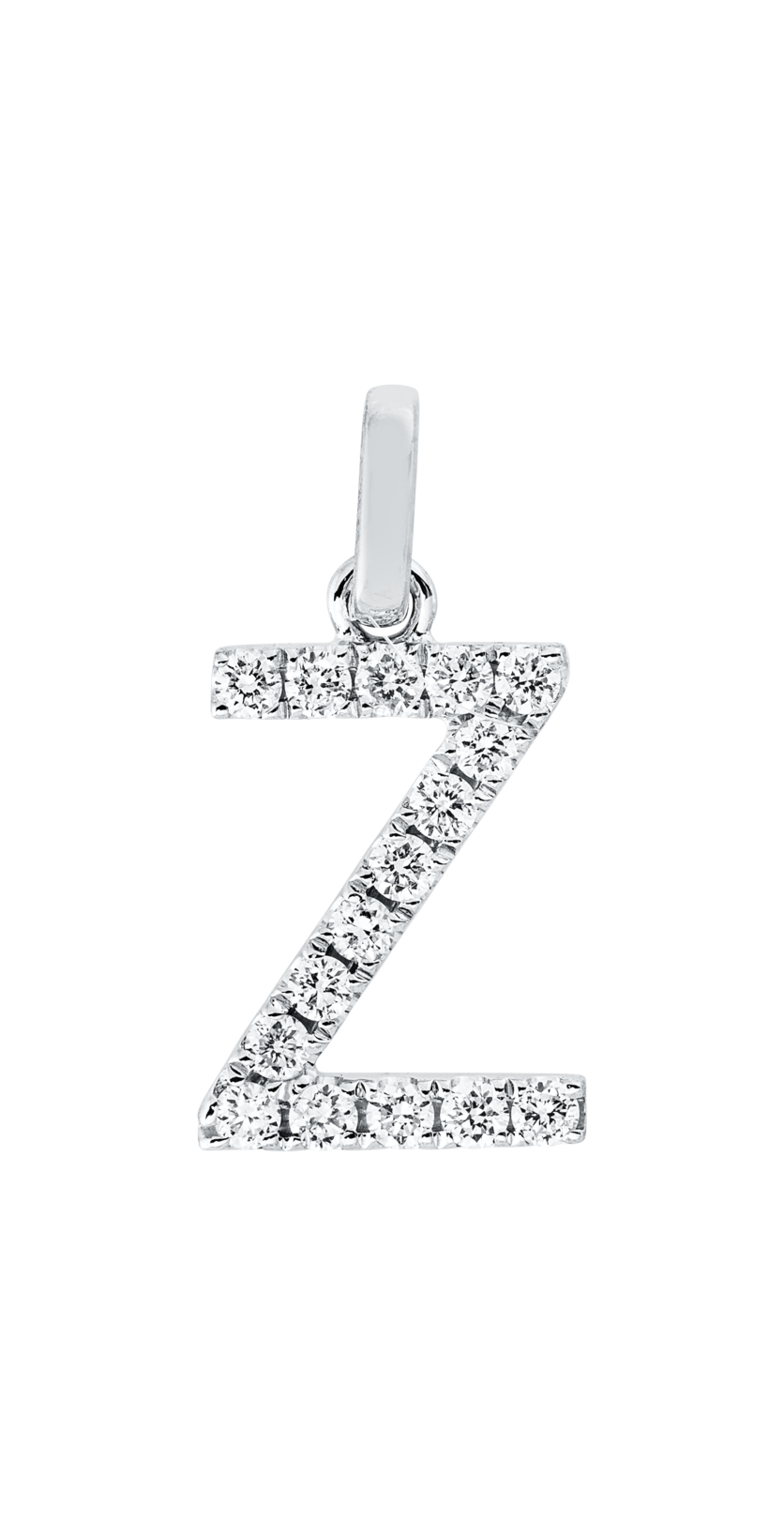Brogle Classic letter pendant Z with diamonds Brogle Classic letter pendant Z with diamonds