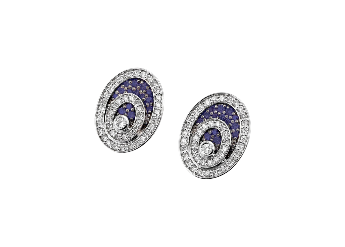 Ponte Vecchio Gioielli Saturno stud earrings