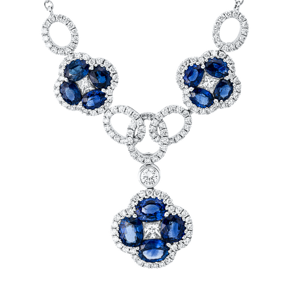 Brogle Selection sapphire necklace Brogle Selection sapphire necklace