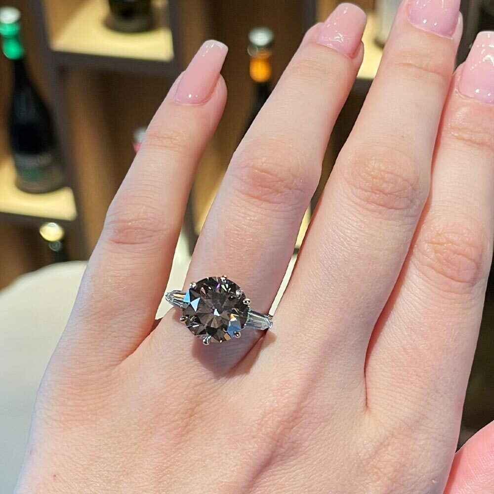 Brogle bicolor solitaire ring Brogle bicolor solitaire ring