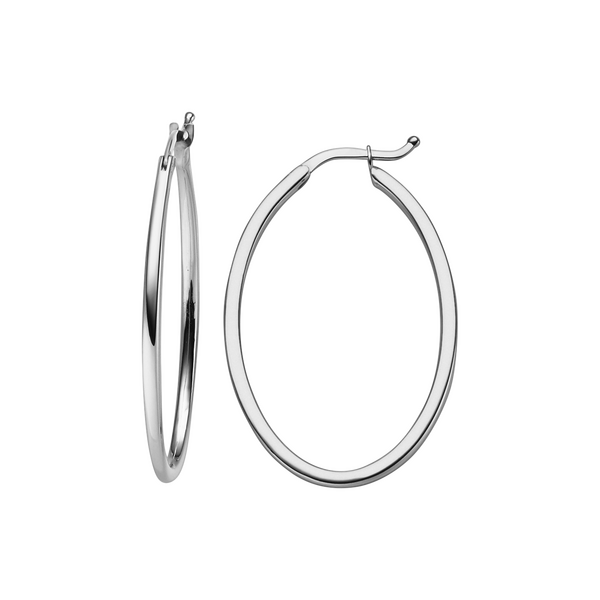 Brogle Selection Essentials hoop earrings 585 1,5mm