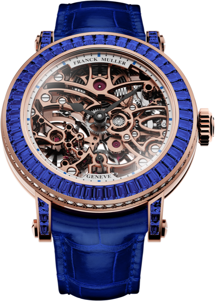 Franck Muller Round Skeleton Baguette 30.5 x 36.5mm