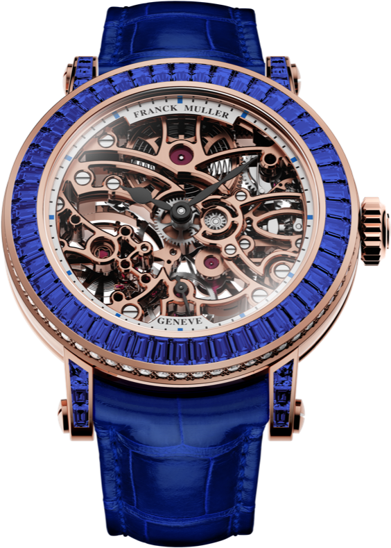 Franck Muller Round Skeleton Baguette 30.5 x 36.5mm Franck Muller Round Skeleton Baguette 30.5 x 36.5mm