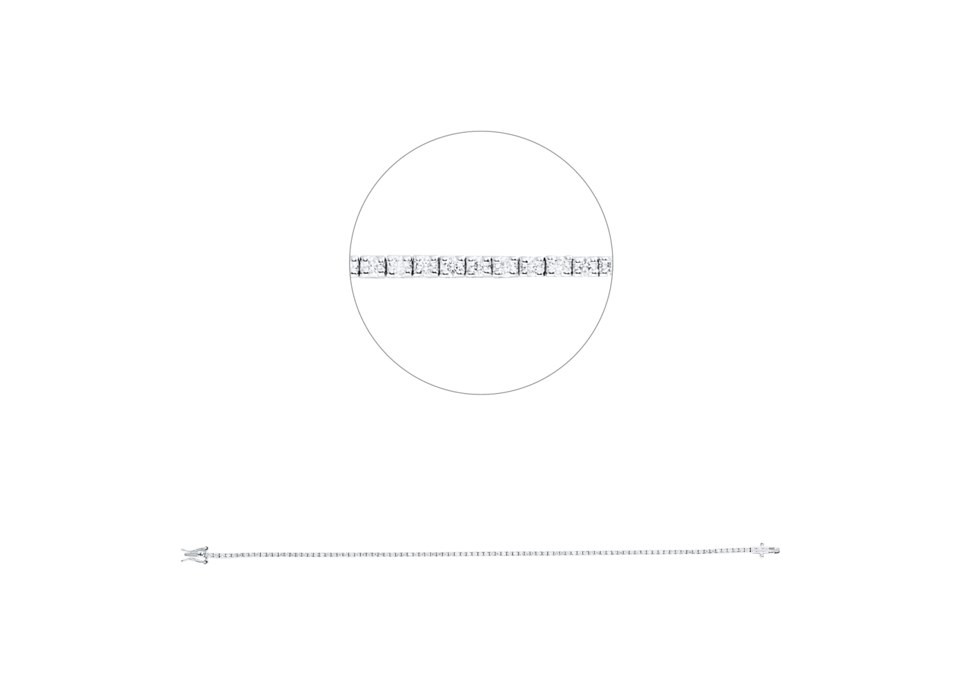 Brogle Classic tennis bracelet Brogle Classic tennis bracelet