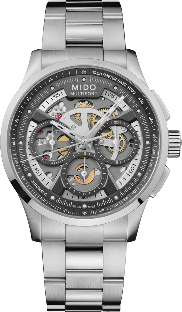 Mido Multifort Skeleton Chrono 43mm