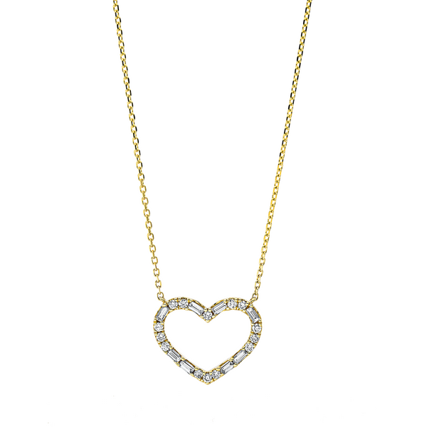 Brogle Selection Spirit heart necklace with pendant