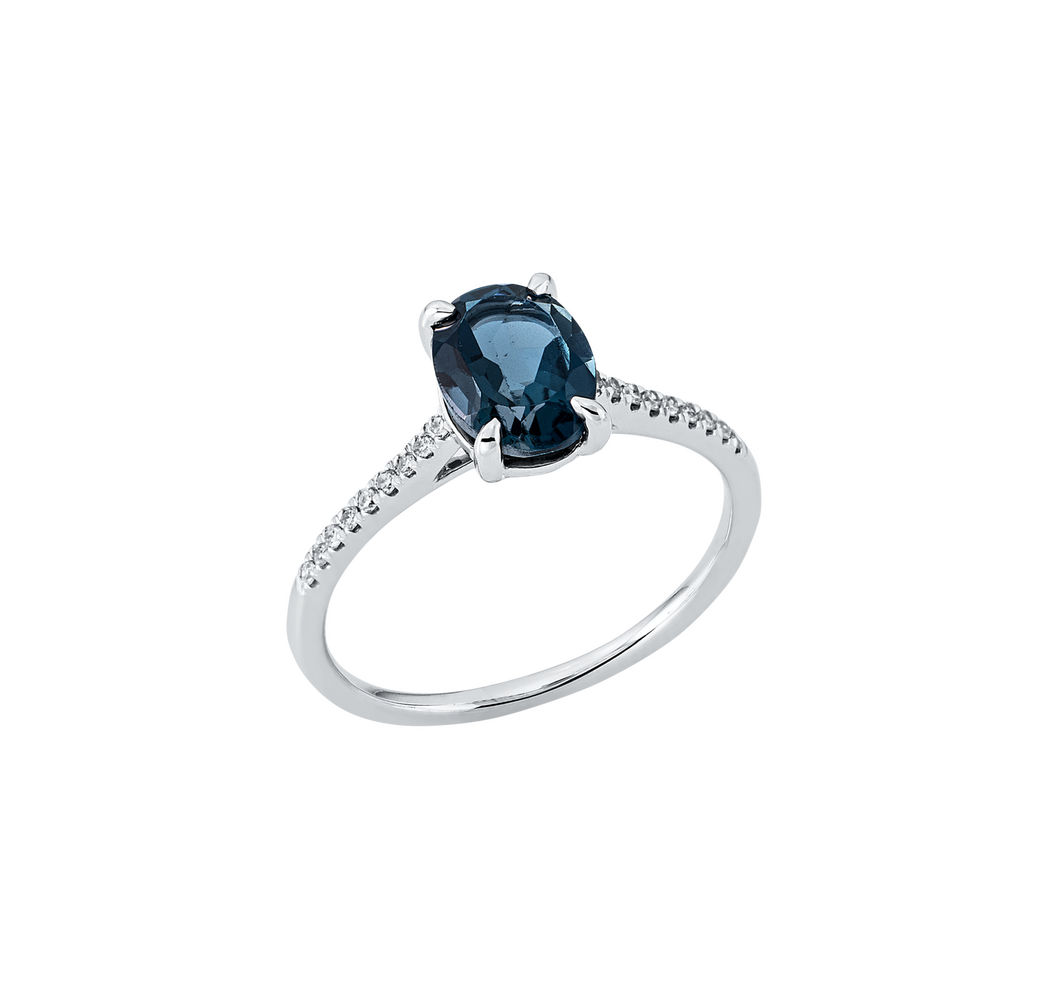 Brogle Classic London topaz ring Brogle Classic London topaz ring