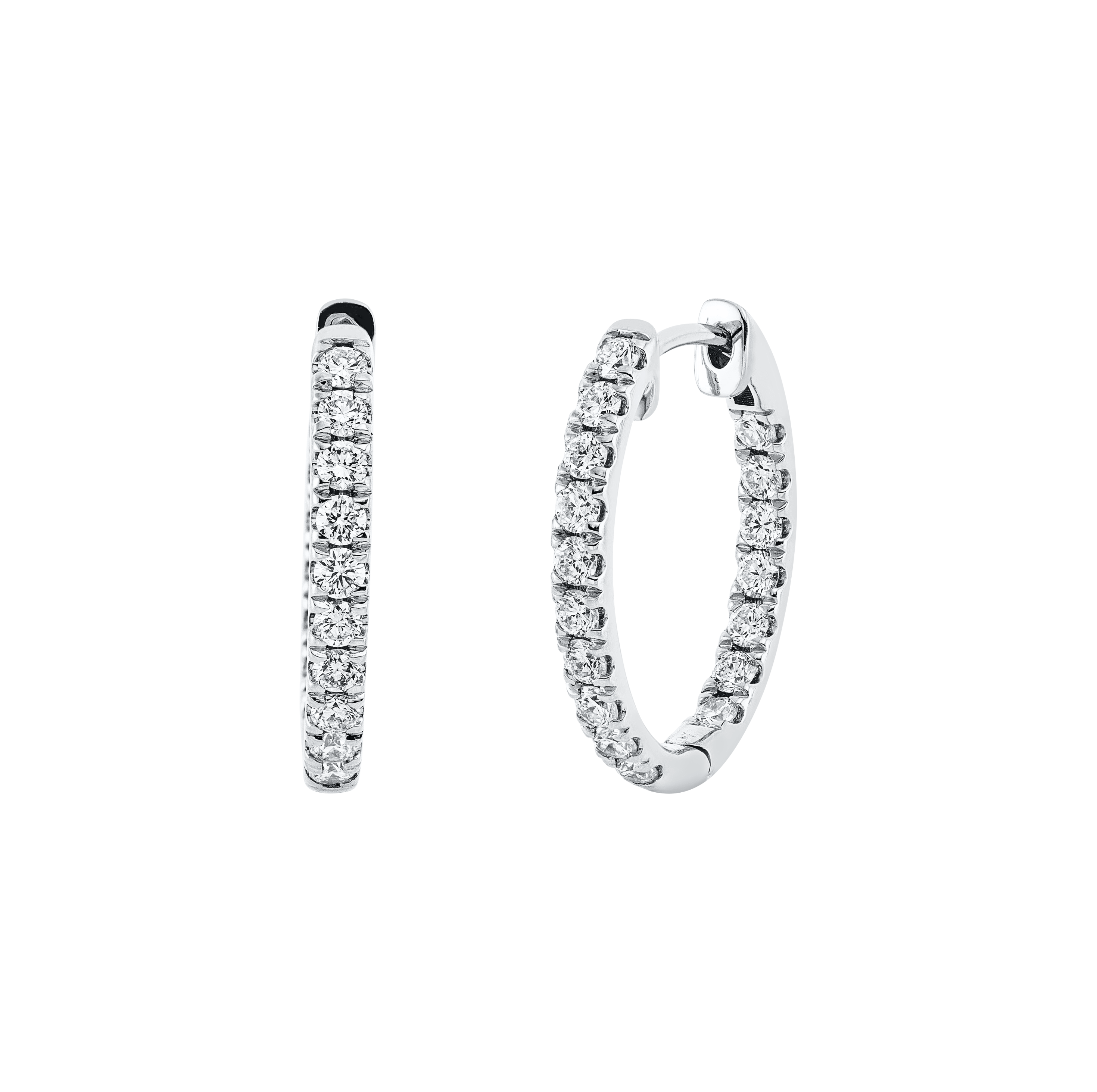 Brogle Classic Diamantcreolen Brogle Classic Diamantcreolen