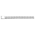 Emil Kraus Cuban Link oval diamond-plated curb chain bracelet, 18mm Emil Kraus Cuban Link oval diamond-plated curb chain bracelet, 18mm