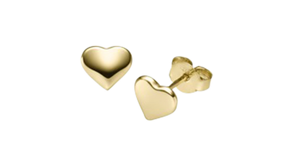 Brogle Classic Herzohrstecker aus Gold