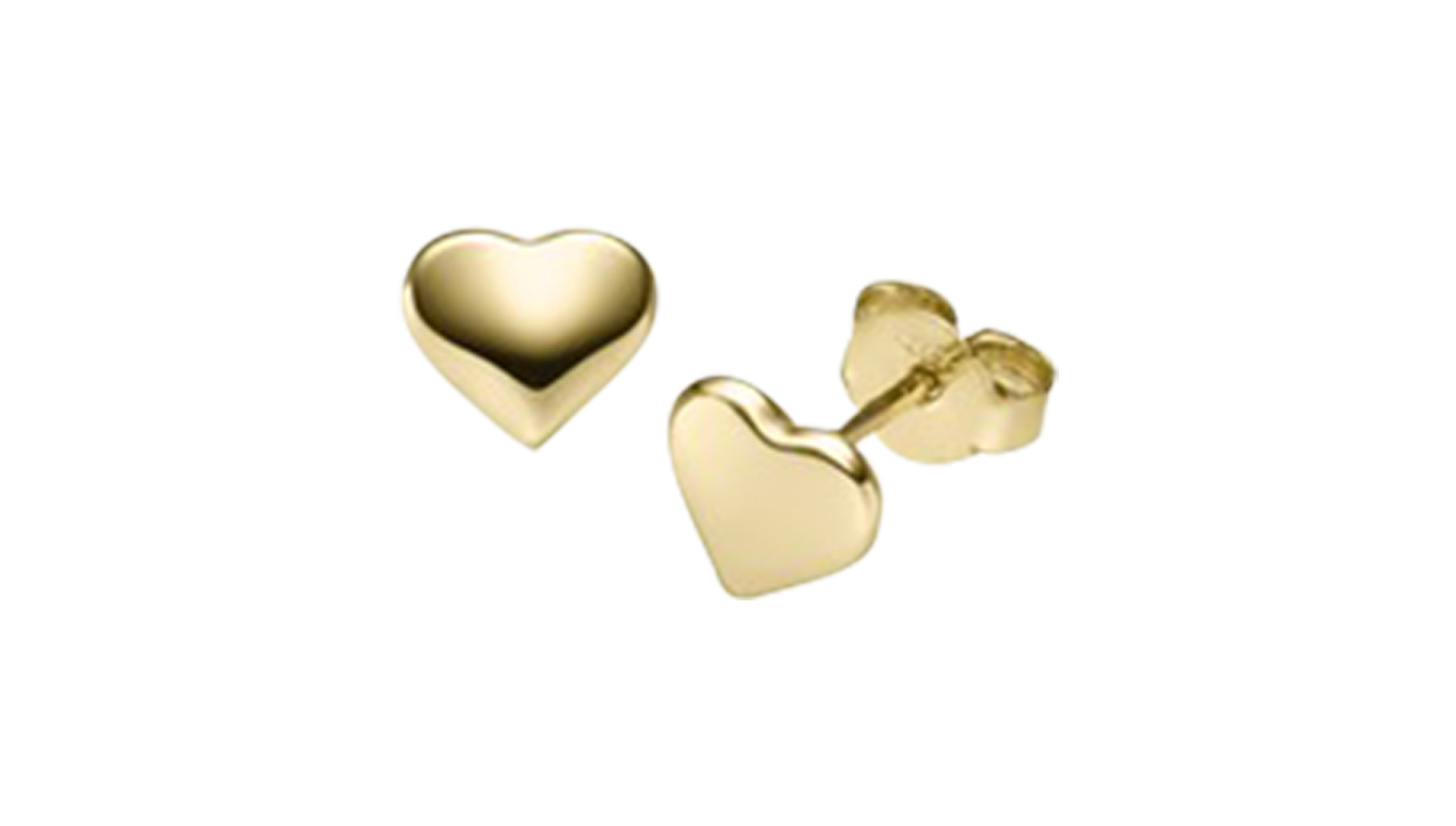 Brogle Classic Herzohrstecker aus Gold Brogle Classic Herzohrstecker aus Gold