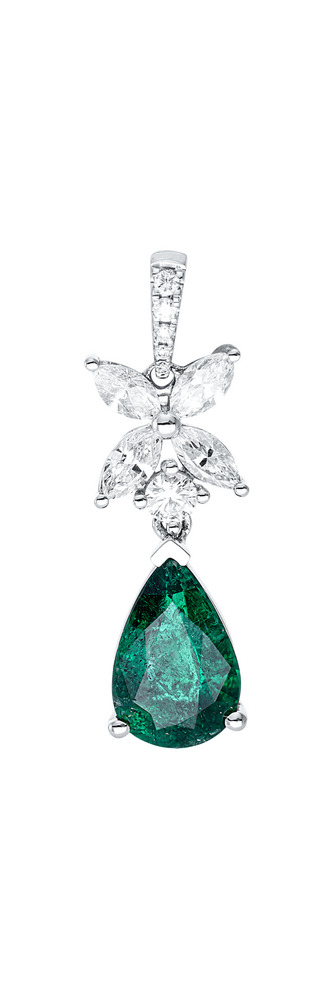 Brogle Selection emerald pendant