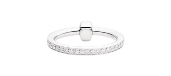 PAC4015 O2WHR DB000 040 Pomellato pomellato together ring single band white gold 18kt diamond z65c36e32c3d0ce31