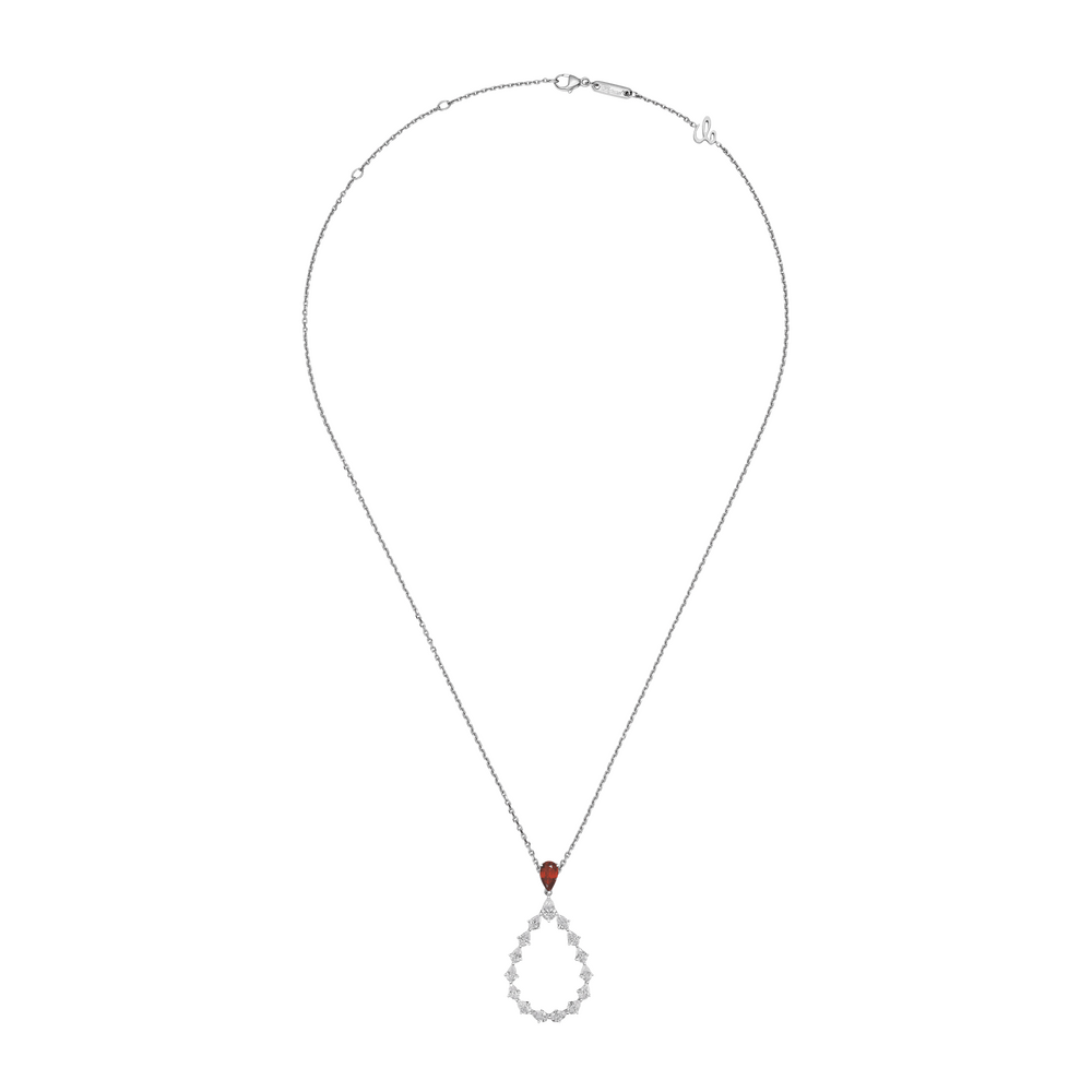 Chopard L'Heure du Diamant Marquise Necklace with Pendant