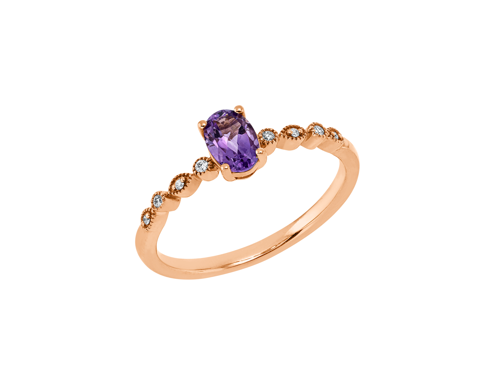 Brogle Classic Amethyst ring