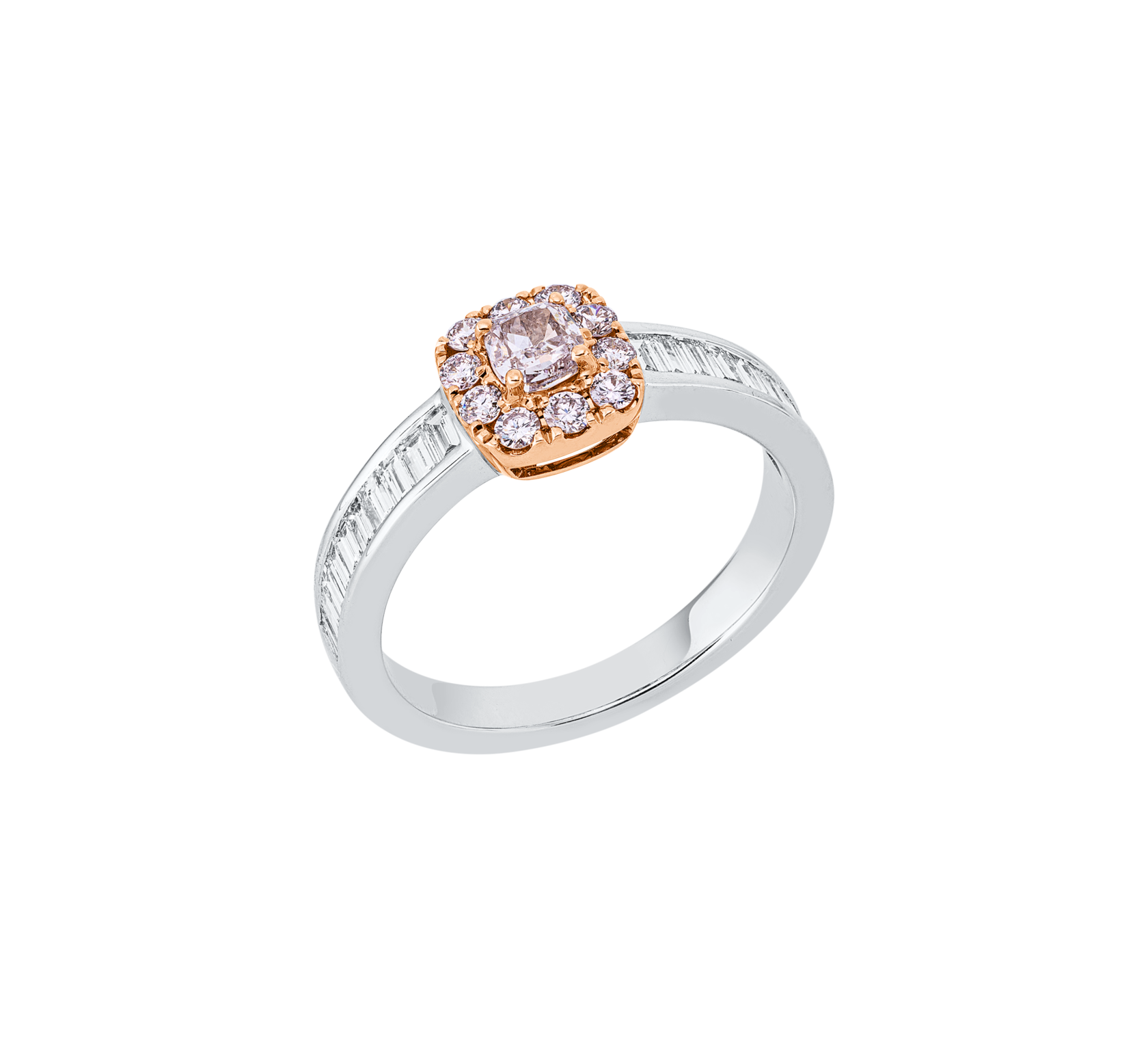 Brogle Selection Bicolor diamond ring Brogle Selection Bicolor diamond ring