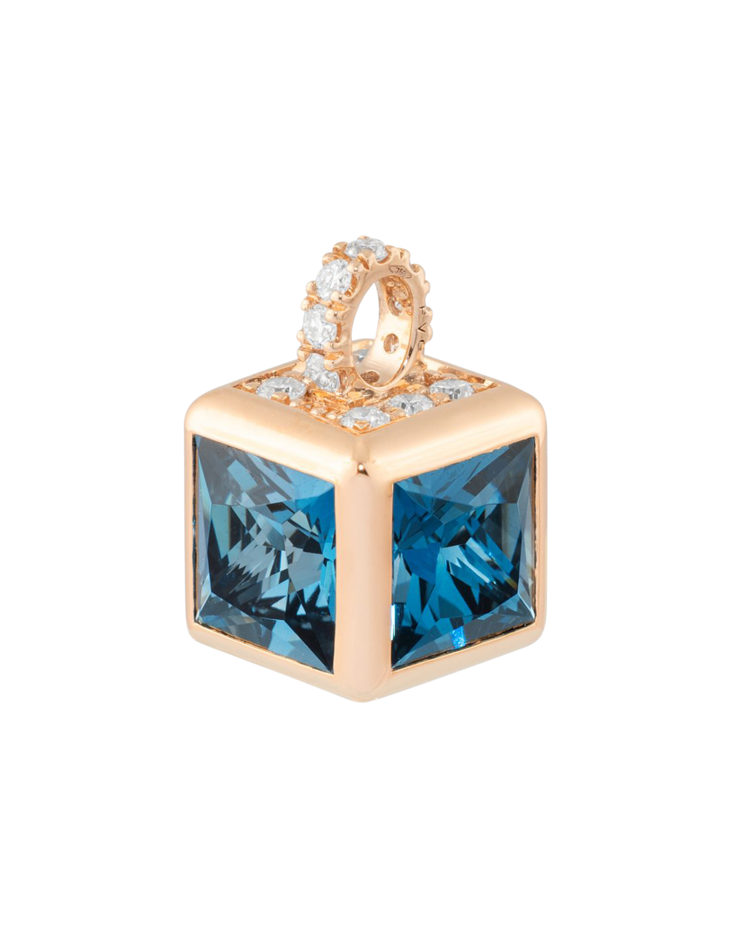 Ponte Vecchio Gioielli Iris Cube Anhänger Ponte Vecchio Gioielli Iris Cube Anhänger