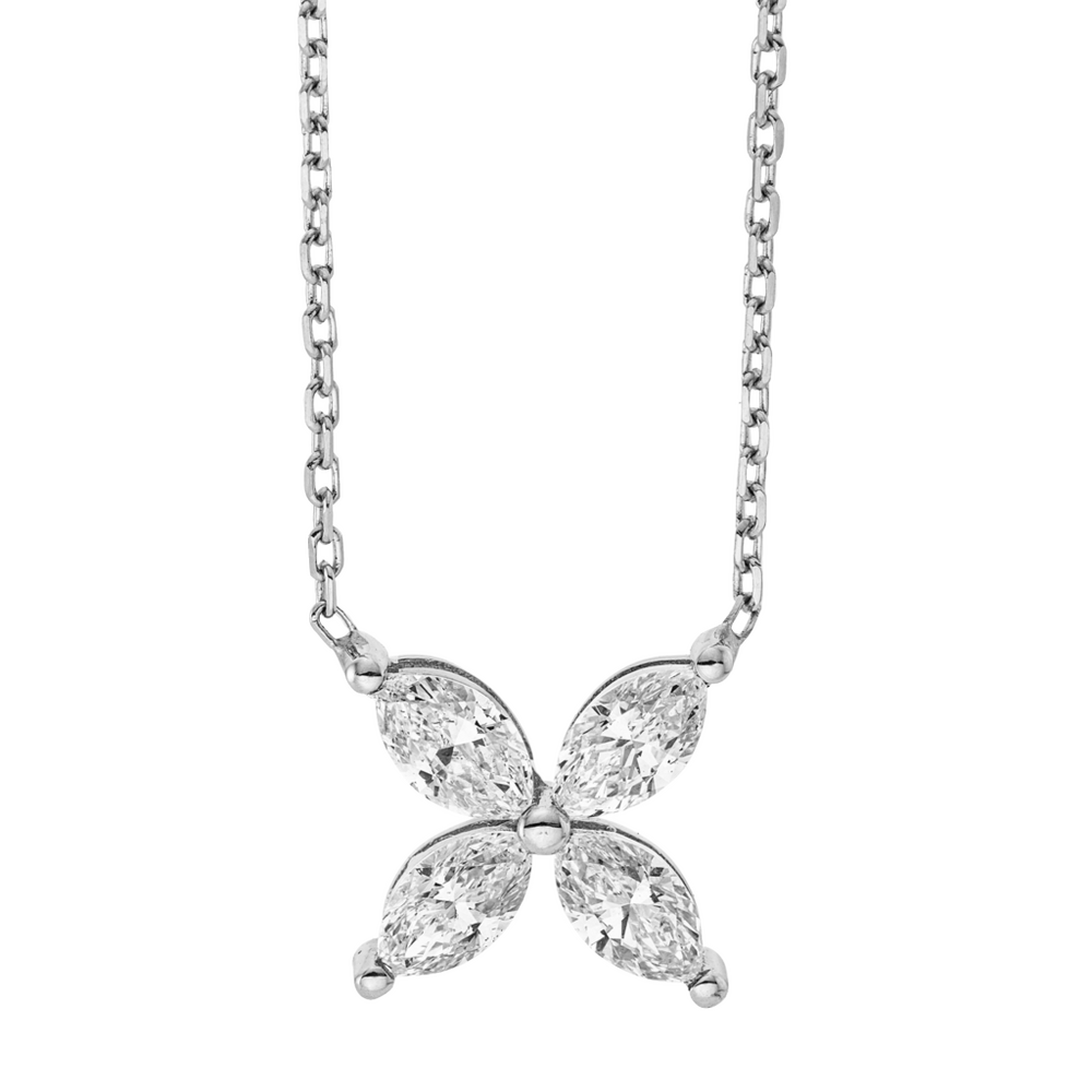 Brogle Selection Casual gold chain with diamond pendant Brogle Selection Casual gold chain with diamond pendant