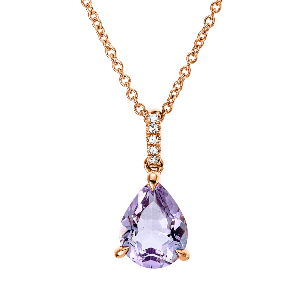 Brogle Classic Kette mit Amethystanhänger Brogle Classic Kette mit Amethystanhänger
