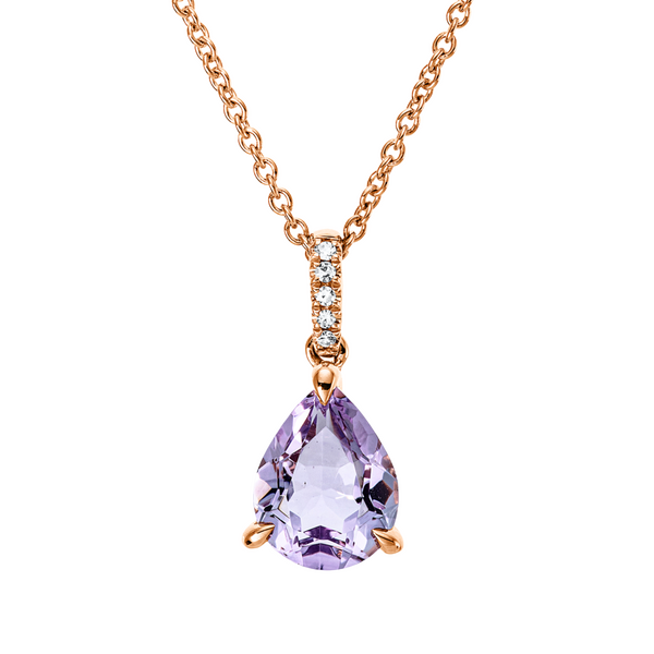 Brogle Classic Kette mit Amethystanhänger Brogle Classic Kette mit Amethystanhänger