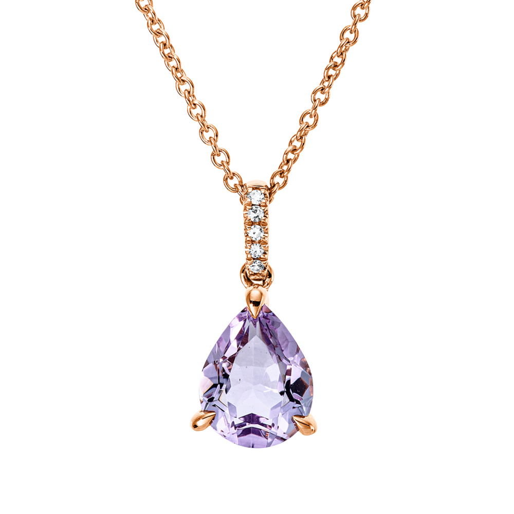 Brogle Classic Kette mit Amethystanhänger Brogle Classic Kette mit Amethystanhänger