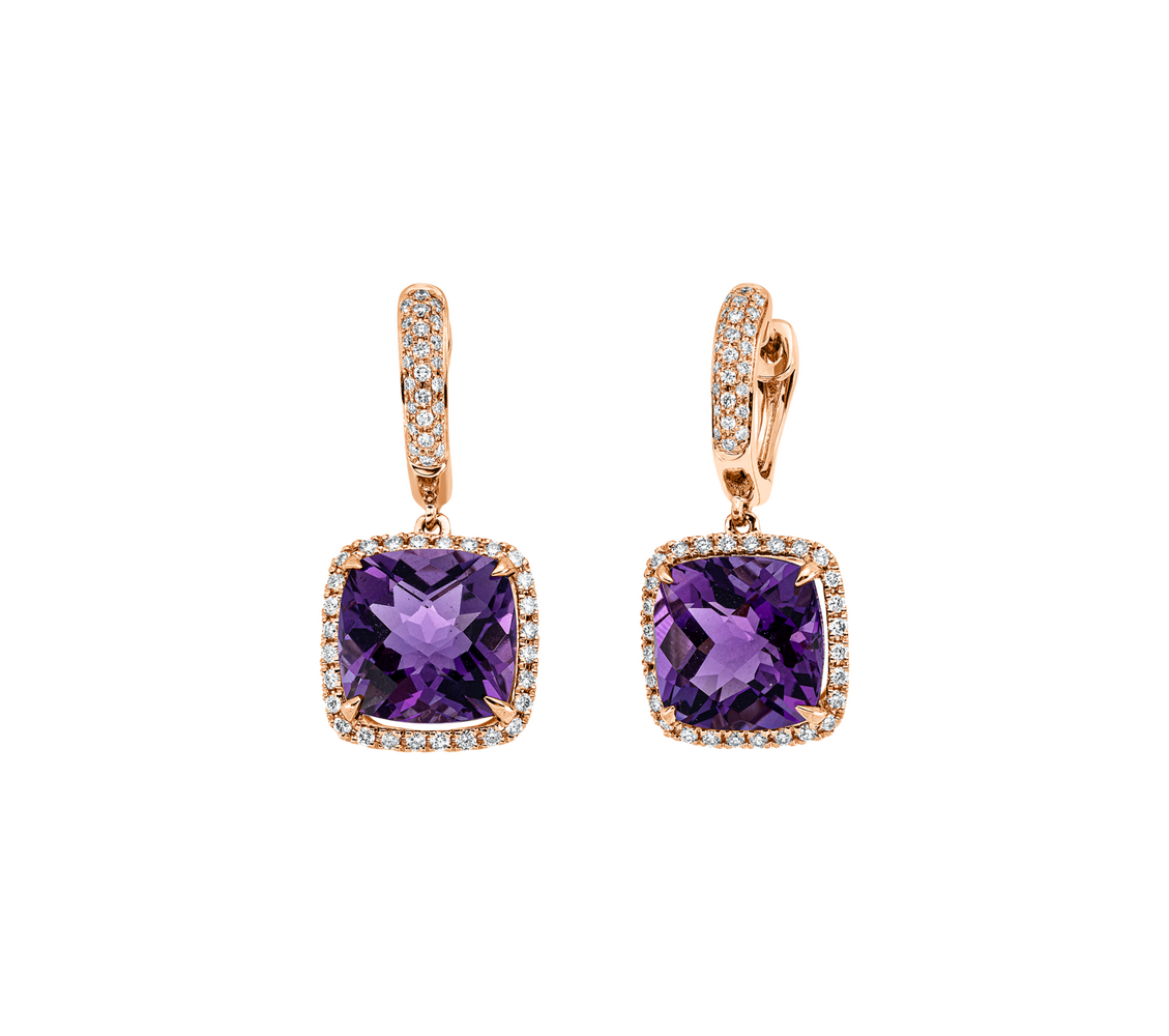 Brogle Classic amethyst pendant
