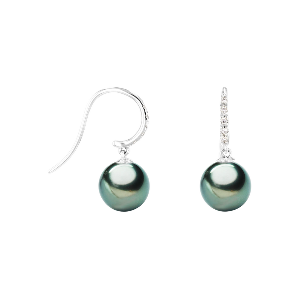 Brogle Selection Ocean Tahiti pearl earrings