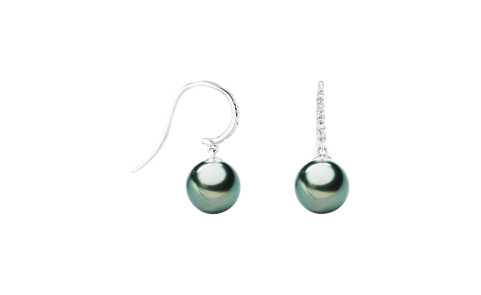 Brogle Classic Tahitian pearl earrings Brogle Classic Tahitian pearl earrings