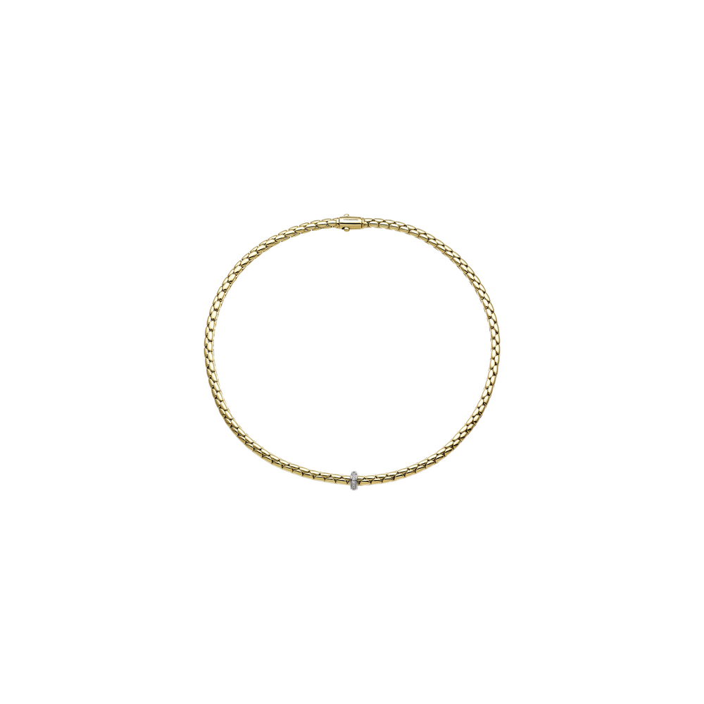 750 white and yellow gold