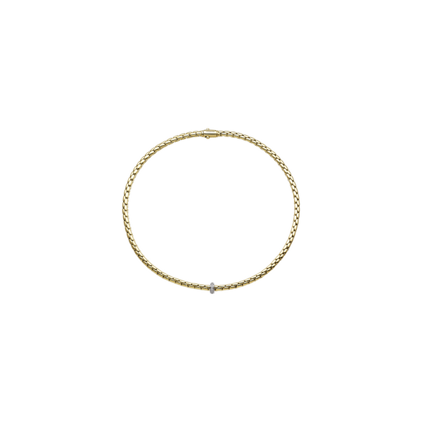 Chimento Stretch Spring Bicolour Flexible Necklace