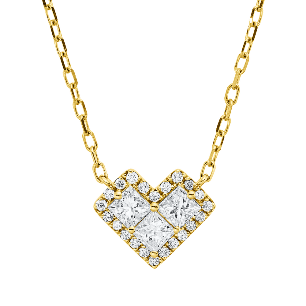 Brogle Classic necklace with diamond pendant