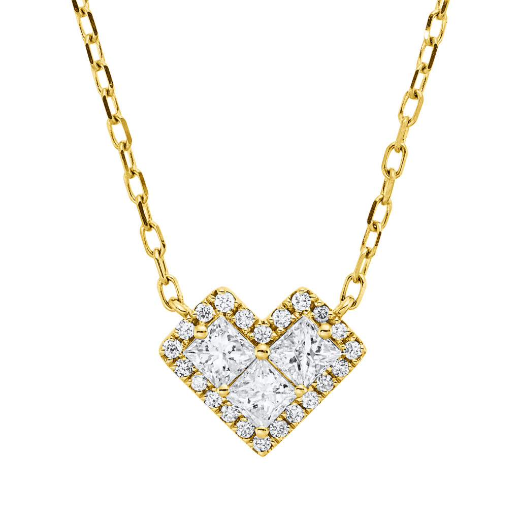 Brogle Classic necklace with diamond pendant Brogle Classic necklace with diamond pendant