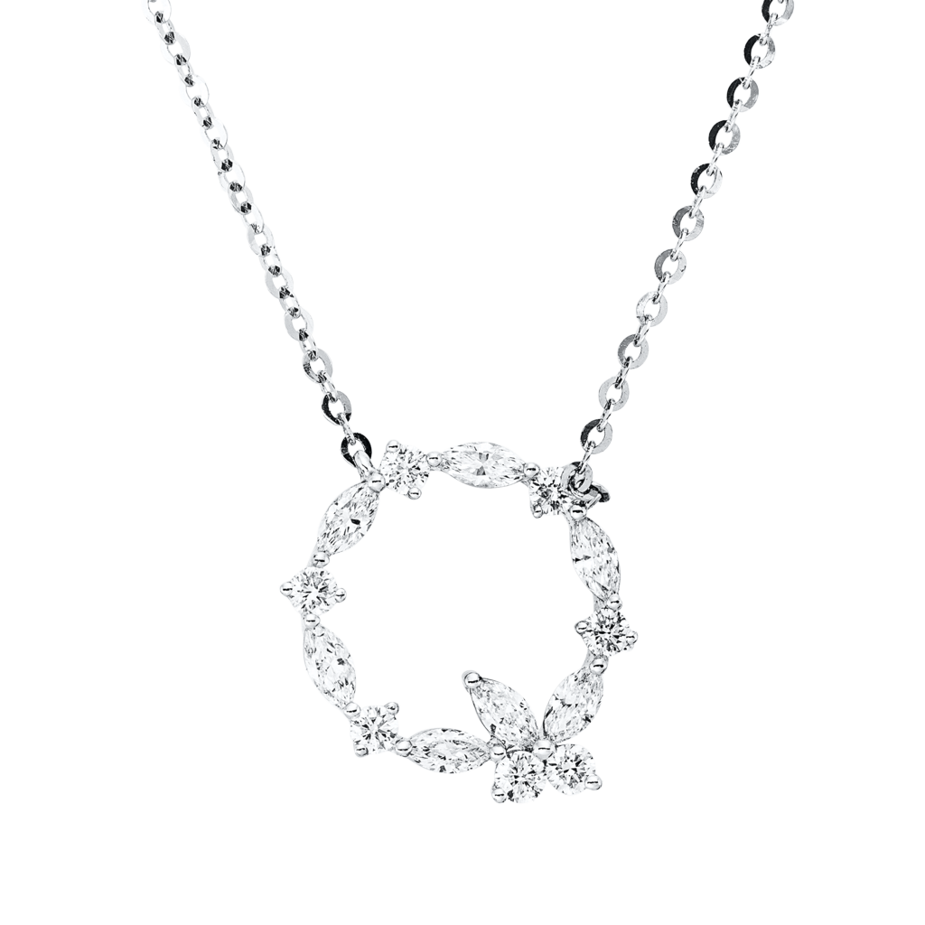 Brogle Classic necklace with diamond pendant