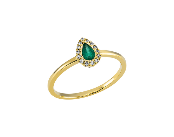 Brogle Classic emerald ring