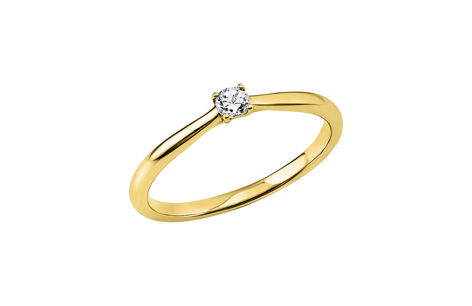 Brogle solitaire ring Julia up to 0.25 carat