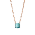 Pomellato Nudo Blue Topaz Necklace with Pendant Pomellato Nudo Blue Topaz Necklace with Pendant
