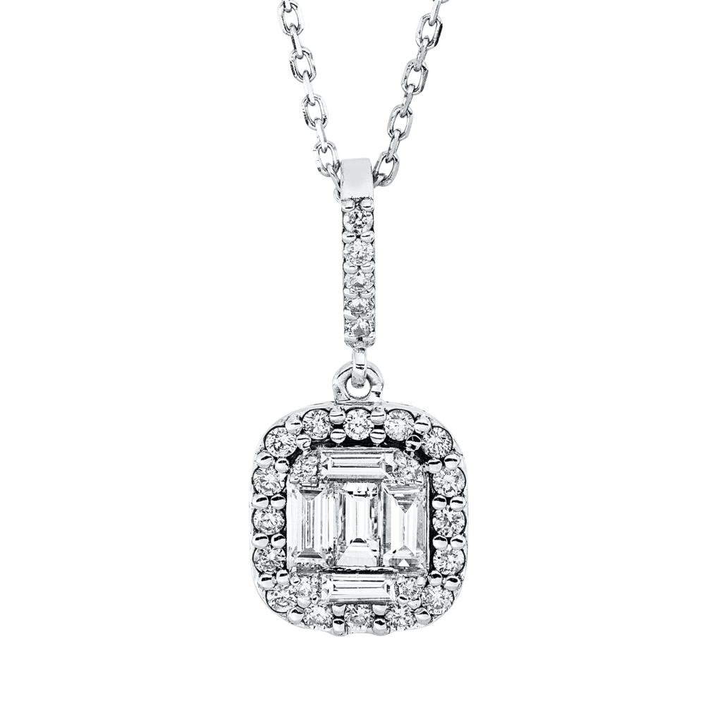 Brogle Classic Kette mit Diamantanhänger