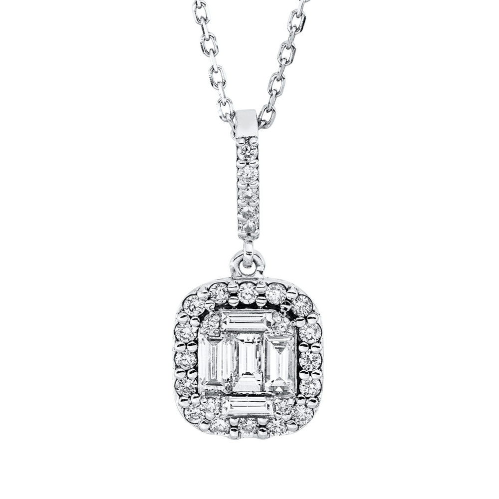 Brogle Classic Kette mit Diamantanhänger