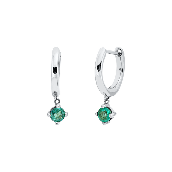 Brogle Classic emerald earrings
